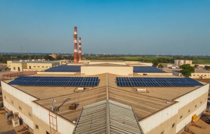 Commercial solar installation by AMPS